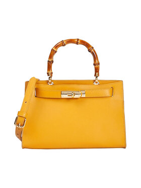 Roberta Gandolfi Roberta Gandolfi Torebka Torebka ''Lola Pelle Giallo" 7050-1 Złoty Złoty
