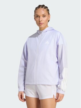adidas adidas Wiatrówka 159000 Fioletowy Loose Fit