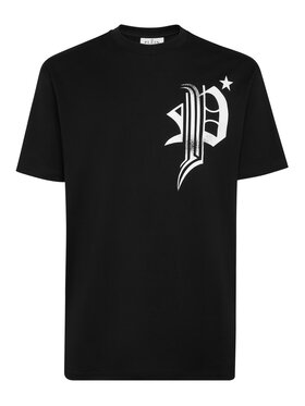 PHILIPP PLEIN PHILIPP PLEIN Tričko 247 Čierna Regular Fit