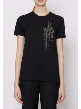 John Richmond John Richmond T-Shirt T-shirt da donna John Richmond Czarny Regular Fit