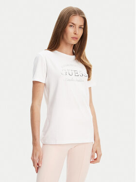 Guess Guess T-krekls V5YI12 J1314 Balts Regular Fit