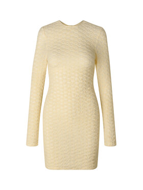 Samsøe Samsøe Samsøe Samsøe Rochie de zi Bianca F23100178 Écru Slim Fit