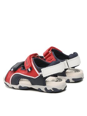 Geox Sandali B Sandal Flaffee Boy B3559A08515C7217 S Rdeča