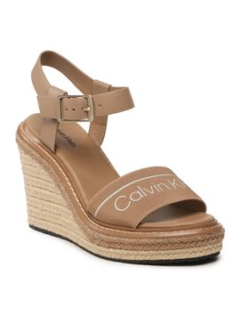 Calvin Klein Calvin Klein Espadrilles Wege 70Hh - He HW0HW01499 Beige