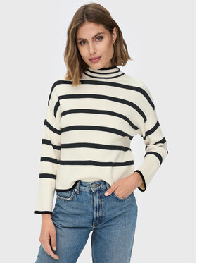 ONLY ONLY Пуловер Fibi 15259096 Бежов Regular Fit