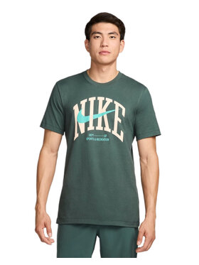 Nike Nike T-Shirt Modern Tee Zielony Regular Fit