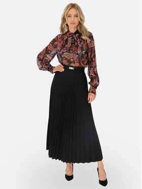 L’AF L’AF Spódnica maxi Lorin Czarny Regular Fit