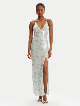 BARDOT BARDOT Sukienka wieczorowa Lois Sequin 59956DB Niebieski Slim Fit