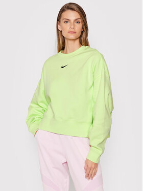 Nike Nike Sweatshirt Sportswear Collection Essentials DJ7665 Grün Oversize