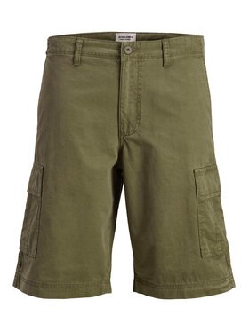 Jack & Jones Jack & Jones Szorty materiałowe Cole 12292263 Zielony Regular Fit