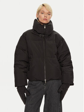 Gestuz Gestuz Ziemas jaka Pinara 10909184 Melns Loose Fit