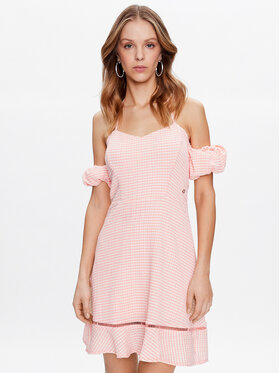 Guess Guess Vasarinė suknelė Malika W3GK28 KBPS0 Rožinė Regular Fit