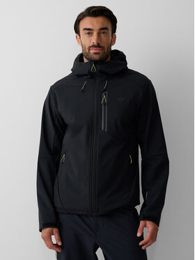 4F 4F Kurtka wielofunkcyjna BETWEEN LAYERS Czarny Regular Fit