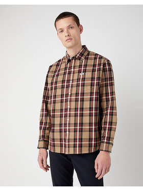 Wrangler Wrangler Koszula 1 POCKET SHIRT Kolorowy Regular Fit