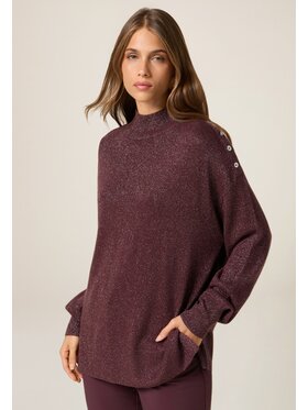 Oltre Oltre Maglione M500E001875N036 Bordeaux Regular Fit