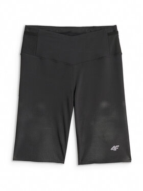 4F 4F Szorty sportowe JOY MOTION Czarny Slim Fit