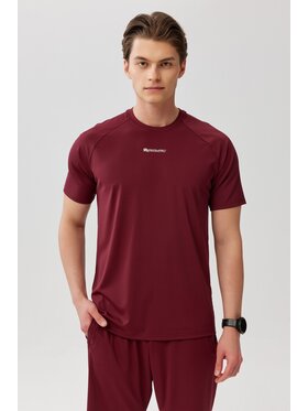 ROUGH RADICAL ROUGH RADICAL Koszulka techniczna PROOF TEE Bordowy Reglan Fit