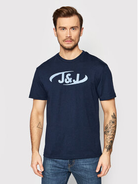 Jack&Jones Jack&Jones T-Shirt Air 12205220 Granatowy Relaxed Fit
