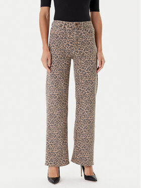 Guess Guess Jeansy W5YA1A WHFP2 Brązowy Wide Leg