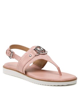 MICHAEL Michael Kors sandały PRESLEY PLATFORM SANDAL damskie kolor beżowy  na platformie  Ceny i opinie  Ceneopl