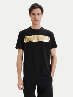 Plein Sport Plein Sport T-Shirt PADC MTK7204 SJY001N Černá Regular Fit