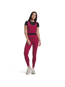 Under Armour Under Armour Legginsy 6013784 Czerwony Slim Fit