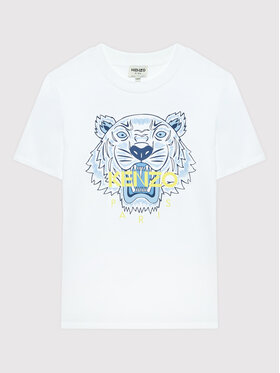 Kenzo Kids Kenzo Kids T-Shirt K25667 M Biały Regular Fit