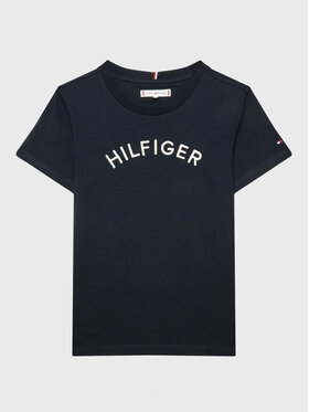 Tommy Hilfiger Tommy Hilfiger T-shirt Arched KS0KS00401 D Tamnoplava Regular Fit