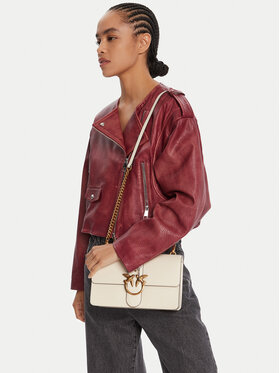 PINKO PINKO Torebka Love One Classic ST.CL Al 25-26 PLTT 105857 A0F1 Biały