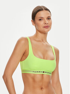 Tommy Hilfiger Tommy Hilfiger Bikini-Oberteil UW0UW04108 Grün
