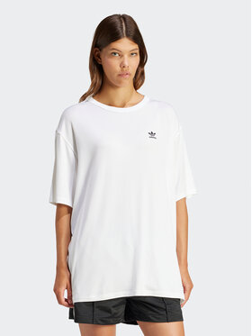 adidas adidas T-shirt adicolor Trefoil IR8064 Bianco Loose Fit