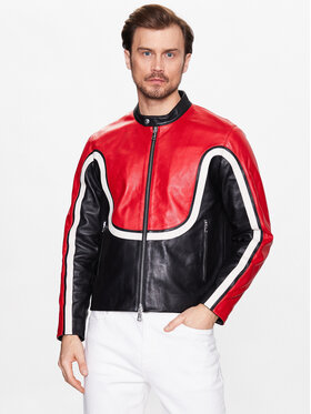 J.Lindeberg J.Lindeberg Кожено яке Boris FMLW07700 Цветен Regular Fit