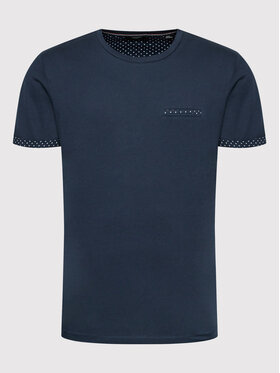 Jack&Jones PREMIUM Jack&Jones PREMIUM T-Shirt Metz 12210123 Dunkelblau Regular Fit