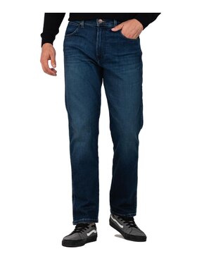 Wrangler Wrangler Jeansy W16VMQ350 Granatowy Relaxed Fit