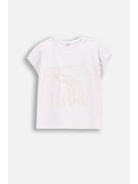 Coccodrillo Coccodrillo T-Shirt WC5143201FGJ-001 Biały Regular Fit