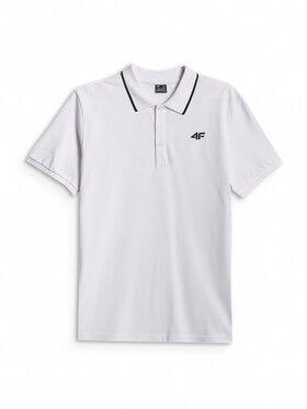 4F 4F Polo NOS Biały Regular Fit