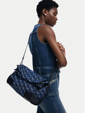 Desigual Desigual Borsetta Arco Lovert 24WAXA38 Blu scuro