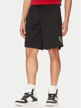 DC DC Pantaloni scurți sport ADYWS03082 Negru Regular Fit