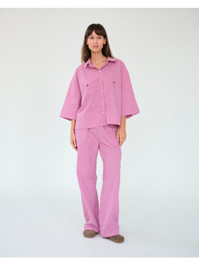 Le Songe Le Songe Koszula KOSZULA CHERRY LADY Różowy Basic Fit