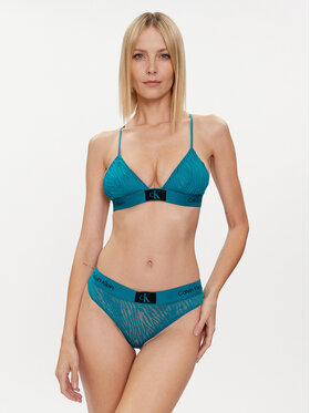 Calvin Klein Underwear Trikotni Nedrček 000QF7377E Zelena