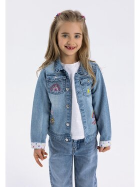 MINOTI MINOTI Kurtka jeansowa 22jacket1 Niebieski Regular Fit