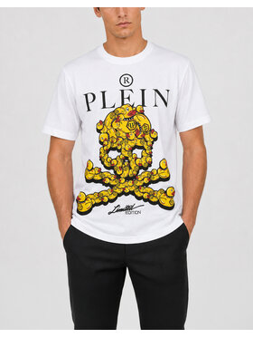 PHILIPP PLEIN PHILIPP PLEIN T-Shirt 31627 Bílá Regular Fit