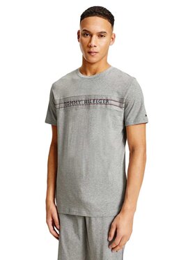 Tommy Hilfiger Tommy Hilfiger T-Shirt CN SS TEE UM0UM02422 Szary Slim Fit