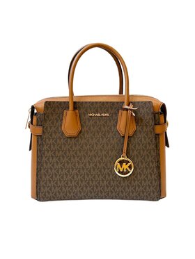MICHAEL Michael Kors MICHAEL Michael Kors Torebka MERCER MD TZ BELTED STCHL 35F2GM9S8B Brązowy