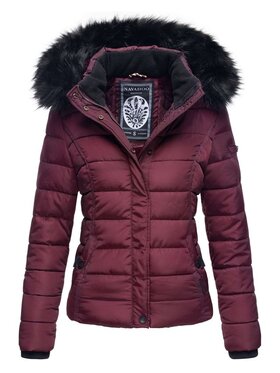 Navahoo Navahoo Kurtka zimowa Miamor Bordowy Casual Fit