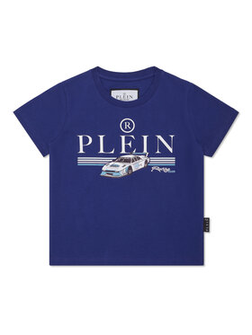 PHILIPP PLEIN PHILIPP PLEIN T-Shirt 28185 Błękitny Regular Fit