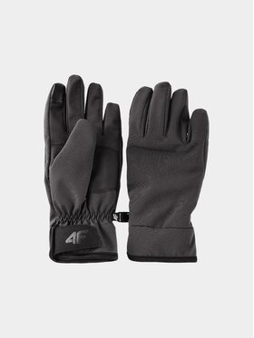 4F 4F Rukavice 4FAW23AGLOU051-22S Sivá