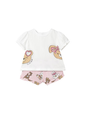 Mayoral Mayoral Set T-Shirt und Shorts 1256 Rosa Regular Fit