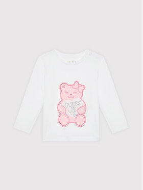Guess Guess Блуза K1YI22 K6YW1 Бял Regular Fit