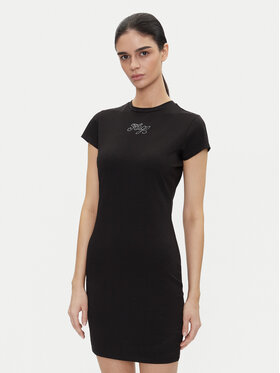 HUGO HUGO Rochie de zi 50537240 Negru Slim Fit
